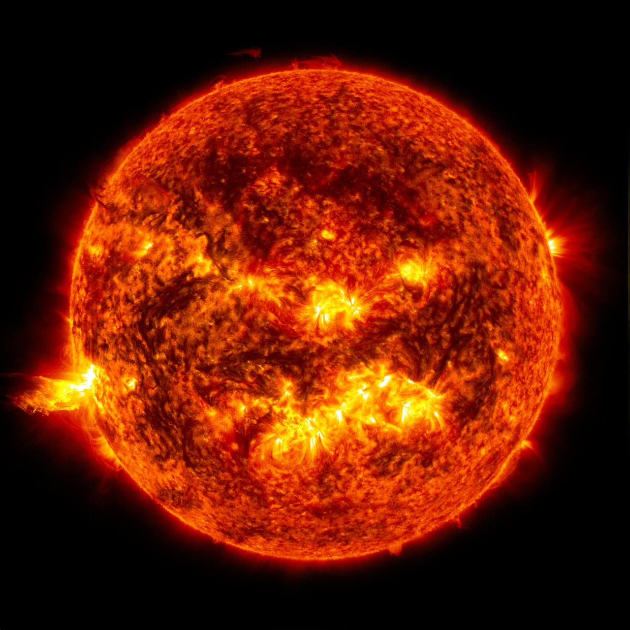 soleil boule de feu